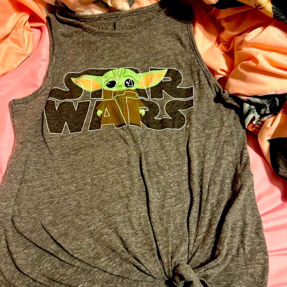 Baby Yoda tank top